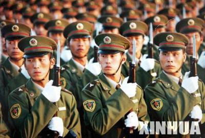 PLA Reserve Army attended the National Day Parade for the fisrt time in 1999.
