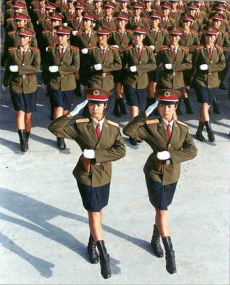 Female Army Soldiers Bethune Military Medical College 