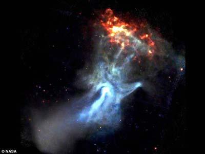 A photo of Pulsar B1509 taken by NASA's Chandra X-ray observatory(Photo: NASA)
