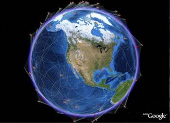 Global Navigation Satellite System (GNSS) is the standard generic term for satellite navigation systems that provide autonomous geo-spatial positioning with global coverage.