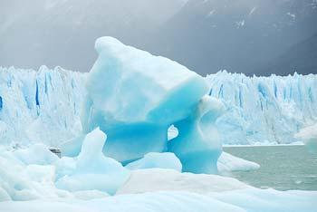 Global warming threatens Arctic ice