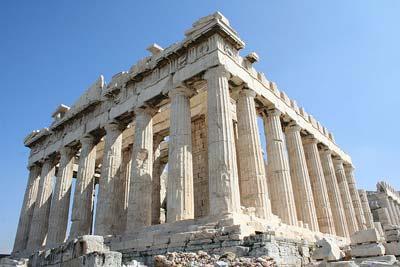 The Parthenon in Athens