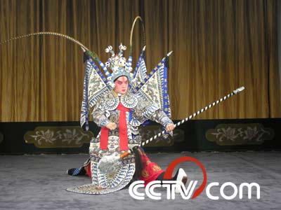 刘习中,陈心程,陆全主题:第六届全国京剧演员电视大赛演员介绍; 郝帅