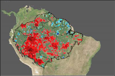 亚马逊雨林比撒哈拉还干旱图片