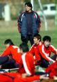 （1）足球�D�D中国足球队近4年来首次高原集训