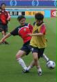 （23）中国女足进行了赛前训练