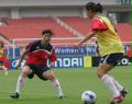 （8）中国女足进行赛前训练