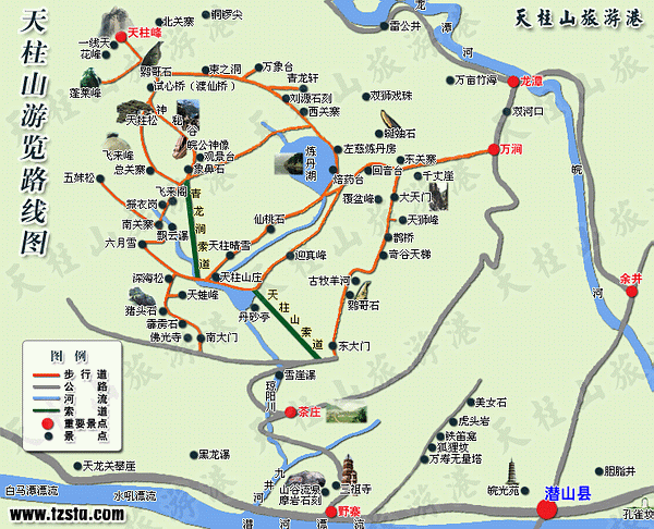 cctv-旅游频道-中华旅游目的地精选-安徽天柱山图片
